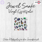 Preview: Vinylfolie Jewel Snake (100x30cm)